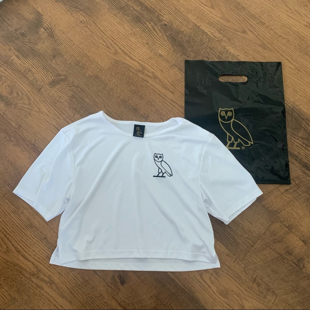 October’s Very Own OVO Crop Tee